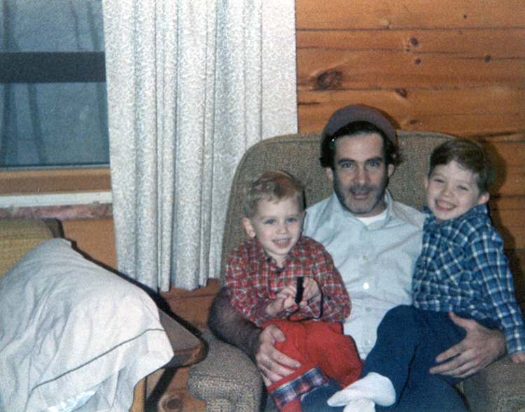 84-12-29, 01, Brian, Gerry and Michael, Dingman Ferry, PA