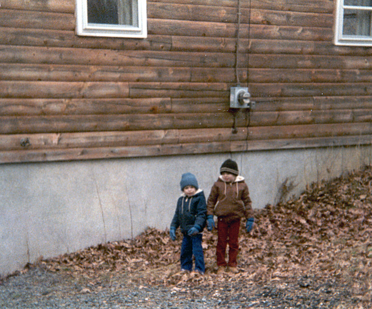 84-12-29, 03, Brian and Michael, Dingman Ferry, PA