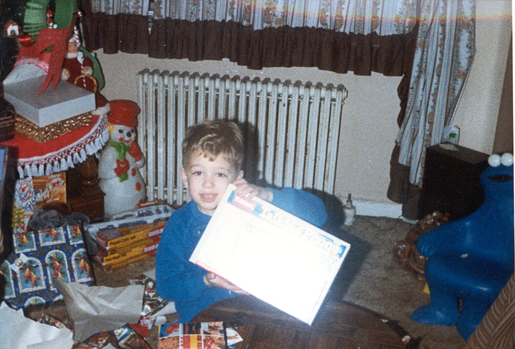 86-12-25, 02, Brian, Christmas, Belleville, NJ