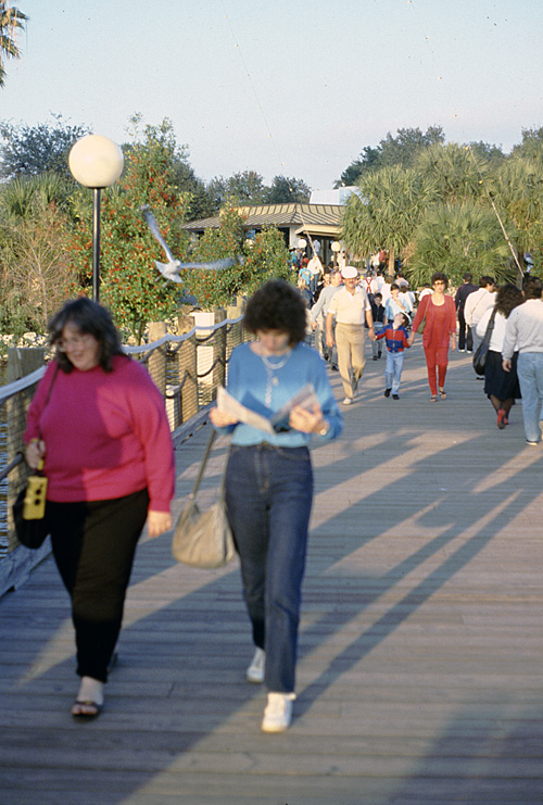 86-12-28, 39, Janice and Linda, Sea World, Florida