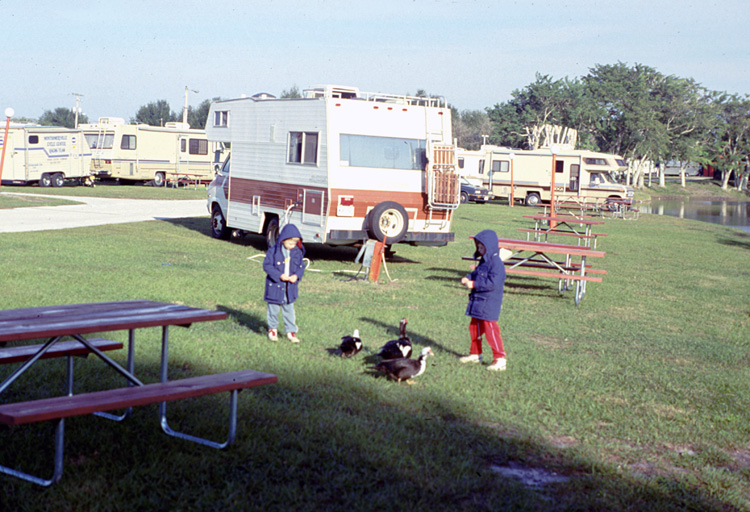 86-12-30, 45, Michael & Brian, Camp ground in Florida