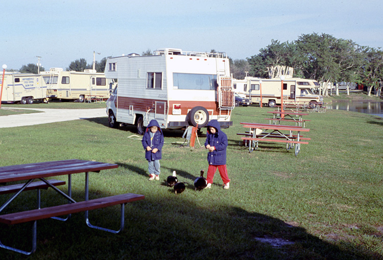 86-12-30, 46, Michael & Brian, Camp ground in Florida