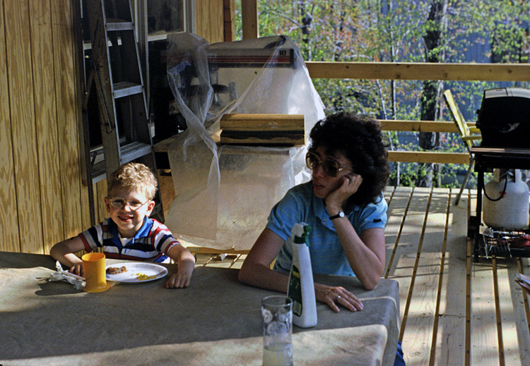 87-05-16, 01, Brian and Linda, House in Dingmans Ferry, PA