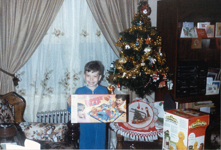 87-12-25, 04, Michael, Christmas, Belliville, NJ