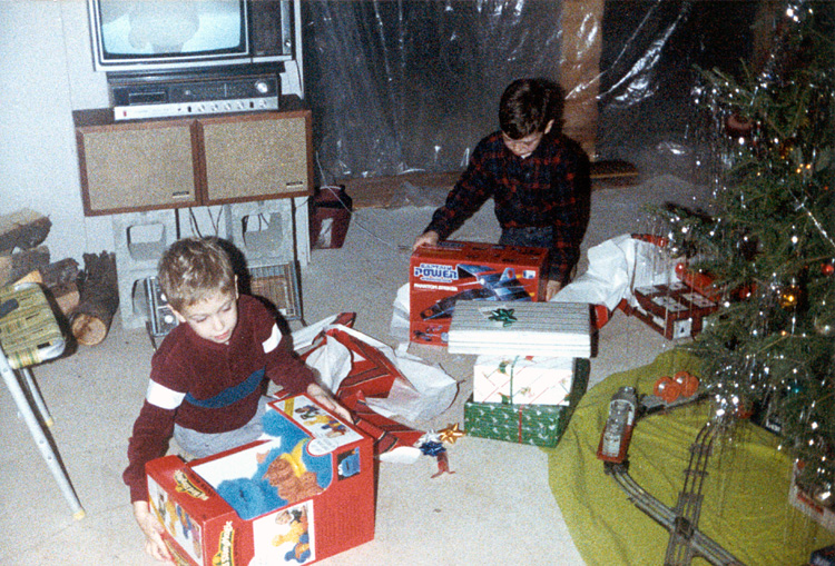 87-12-25, 106, Brian and Michael, Christmas, Dingmans Ferry