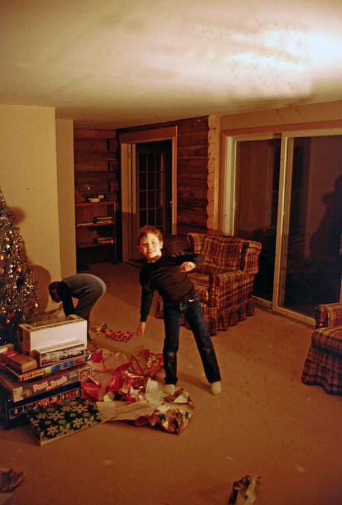 88-12-25, 20, Michael and Brian, Christmas in Dingmans Ferry