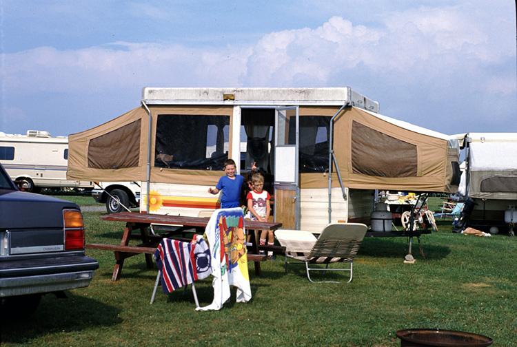 89-07-00, 02, Camping Trip, Camp Ground in PA