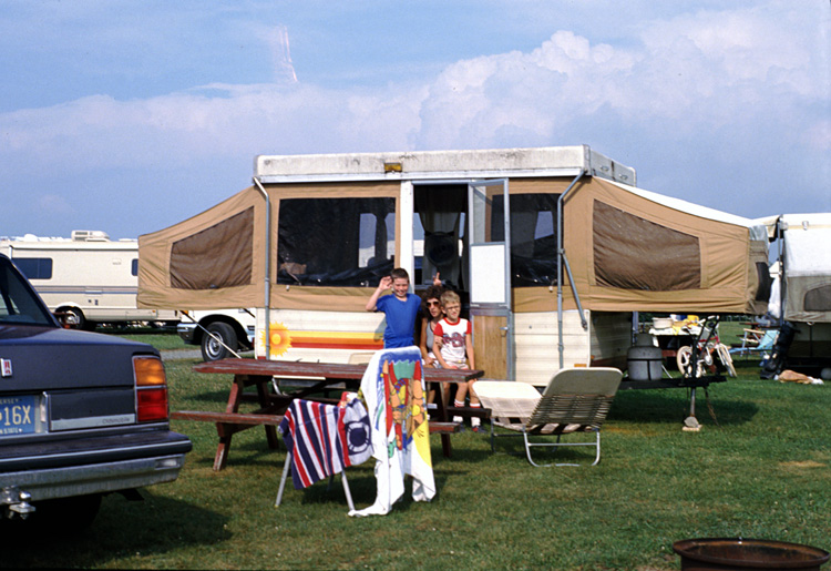 89-07-00, 03, Camping Trip, Camp Ground in PA