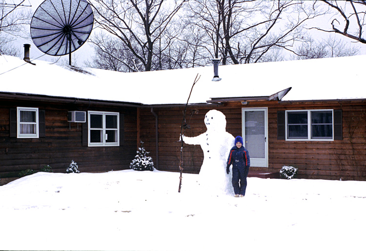 89-12-29, 07, Brian & Snowman, Dingmans Ferry, PA