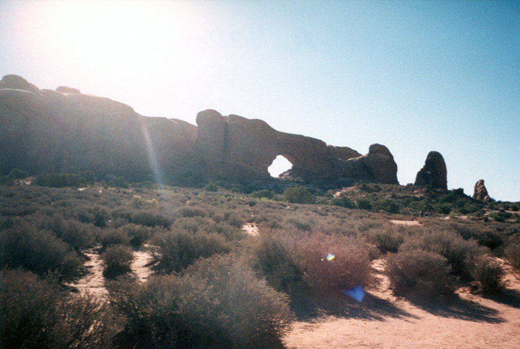 90-08-03, 07, Arches National Park. Utah