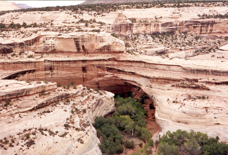 90-08-04, 02, Natural Bridges National Park, Utah