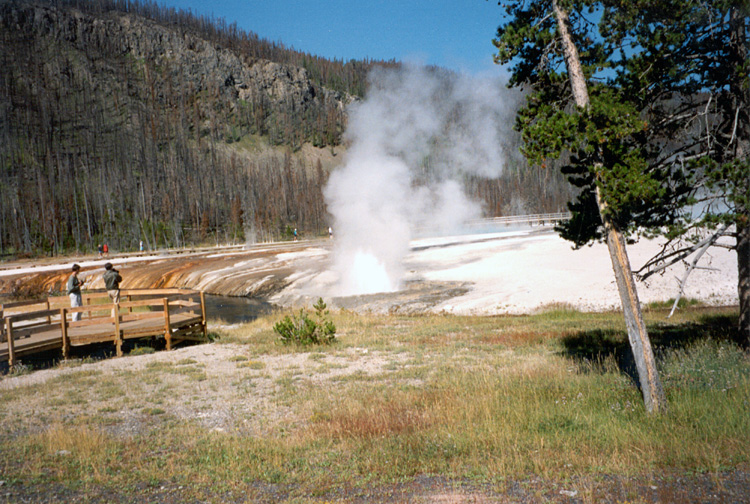 90-08-08, 05, Yellow Stone National Park. Wyoming