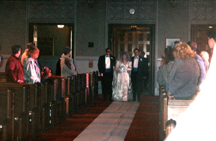 90-11-00, 03, Kathy's Wall, Wedding