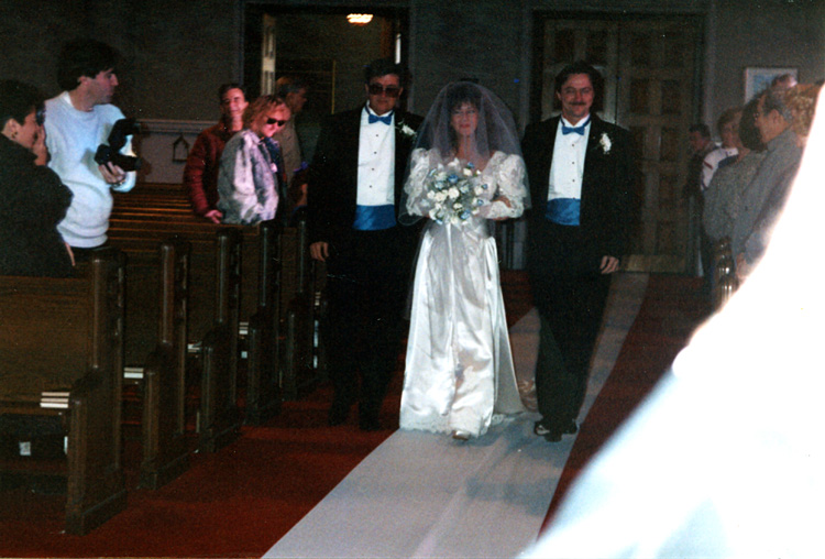 90-11-00, 05, Kathy's Wall, Wedding