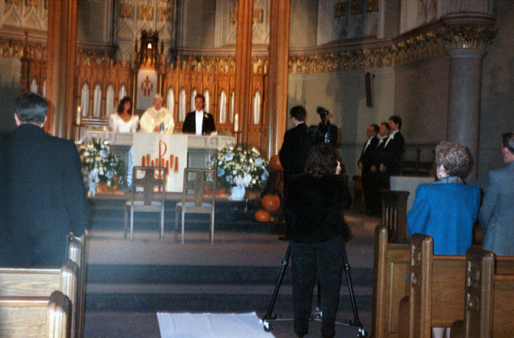 90-11-00, 07, Kathy's Wall, Wedding