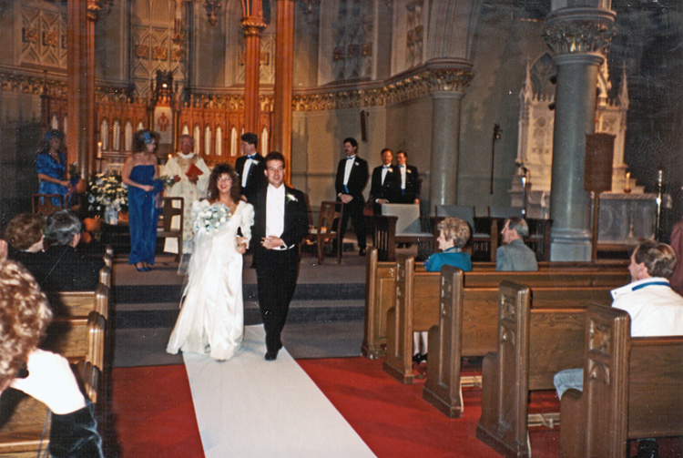 90-11-00, 08, Kathy's Wall, Wedding