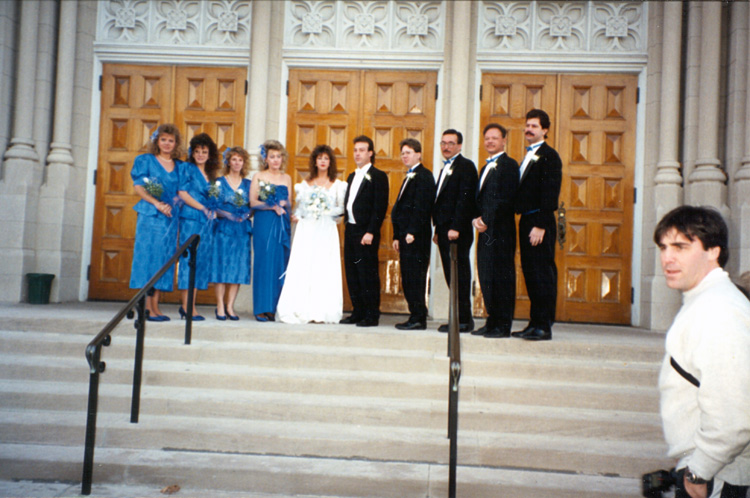 90-11-00, 12, Kathy's Wall, Wedding