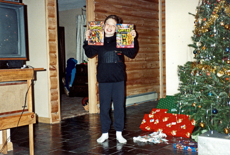 90-12-25, 02, Michael, Christmas, Dingmans Ferry, PA