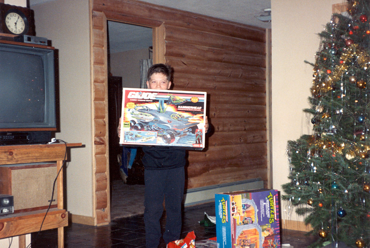 90-12-25, 04, Michael, Christmas, Dingmans Ferry, PA