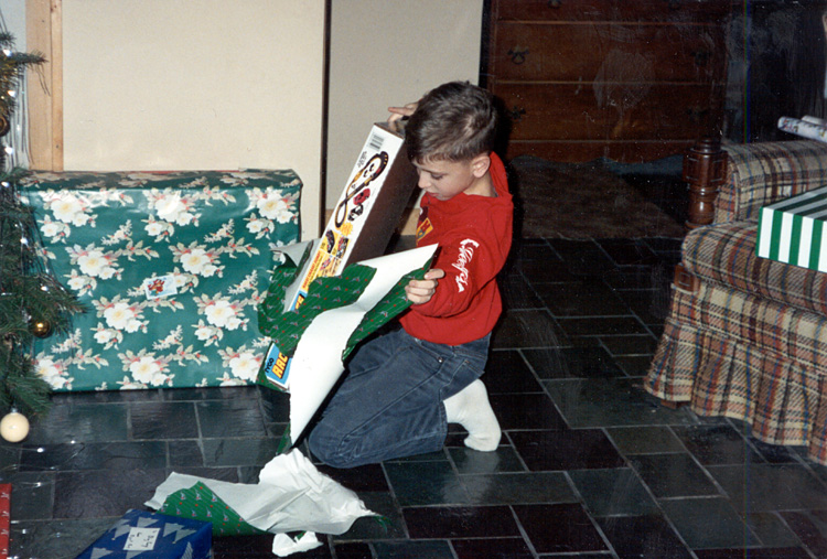 90-12-25, 07, Brian, Christmas, Dingmans Ferry, PA