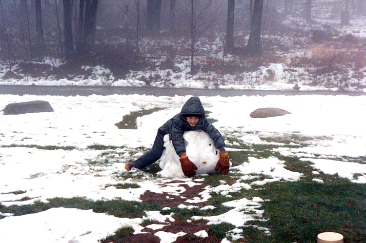 90-12-26, 02, Brian, Snowman, Dingmans Ferry, PA