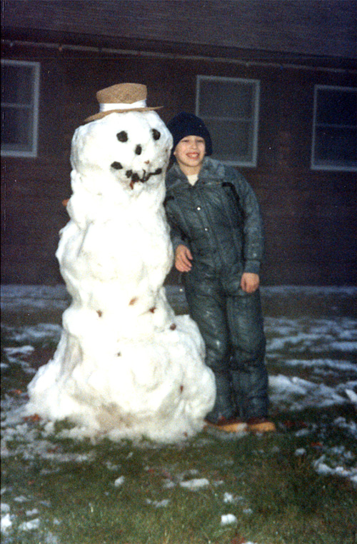 90-12-26, 03, Brian, Snowman, Dingmans Ferry, PA