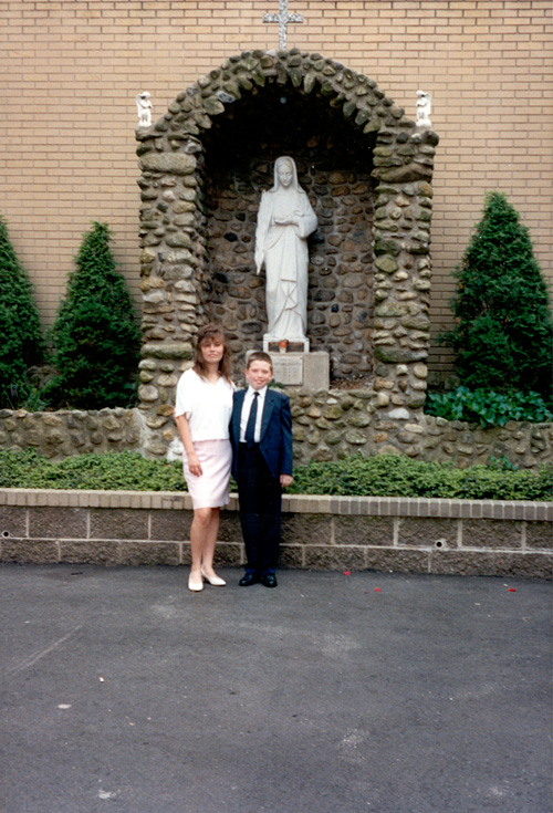 91-05-25, 01, Michael's Confirmation, St Lucy's Church