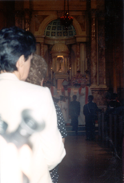 91-05-25, 03, Michael's Confirmation, St Lucy's Church