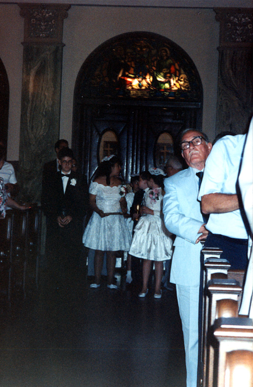 91-05-25, 05, Michael's Confirmation, St Lucy's Church