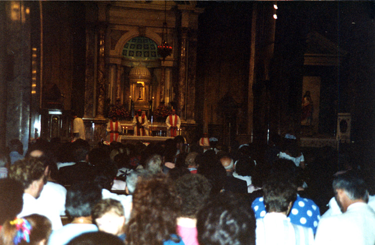 91-05-25, 08, Michael's Confirmation, St Lucy's Church