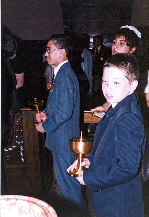 91-05-25, 13, Michael's Confirmation, St Lucy's Church