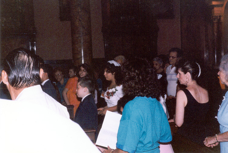 91-05-25, 15, Michael's Confirmation, St Lucy's Church