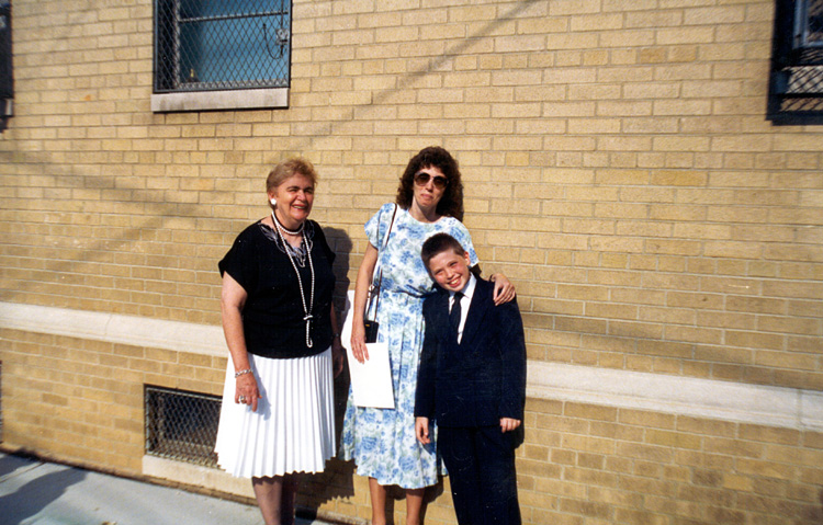 91-05-25, 23, Michael's Confirmation, St Lucy's Church