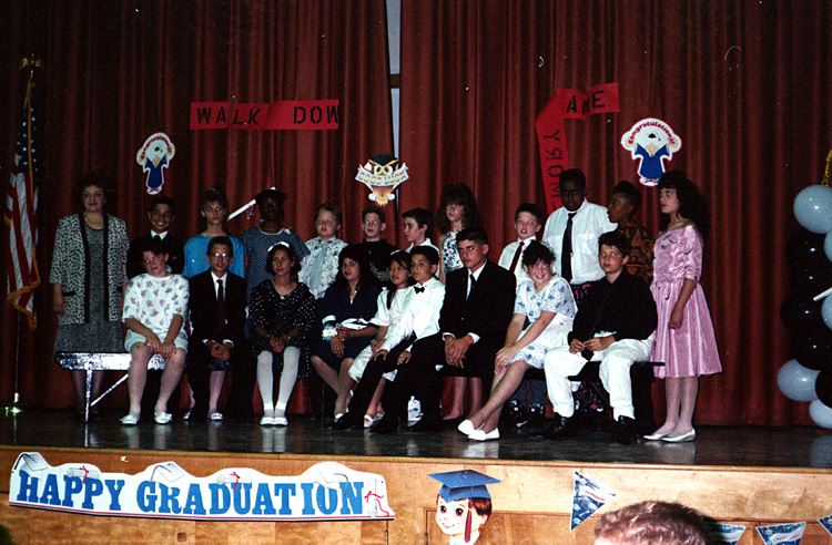 91-06-00, 20, Michael's, 6 th Grade Graduation