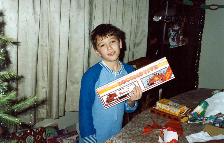 91-12-25, 07, Brian, Christmas, Saddle Brook, NJ