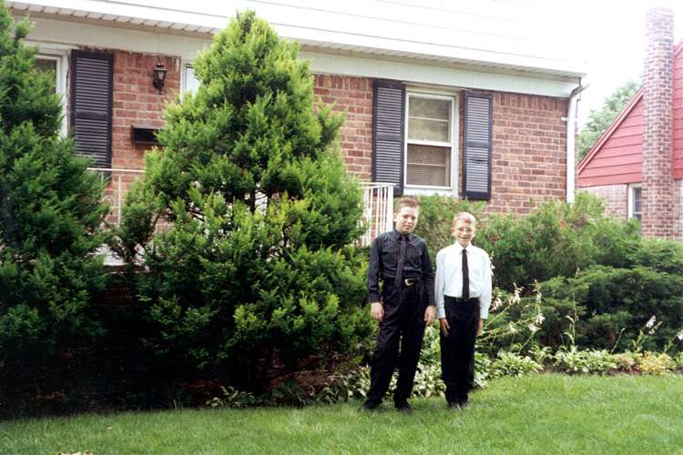 92-07-00, 00, Michael and Brian, Mary Ellen's Wedding