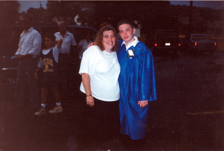 93-06-00, 18b, Jeanette & Michael, 8 th Grade Graduation