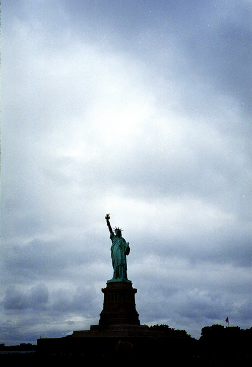 94-08-01, 11, Statue of Liberty from Ferry, NY