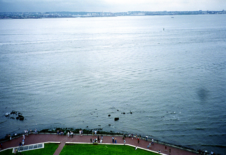 94-08-01, 15, View from the Statue of Liberty Base, NY