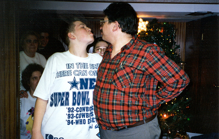 94-12-25, 11, Michael and Mike, Christmas, Saddle Brook, NJ