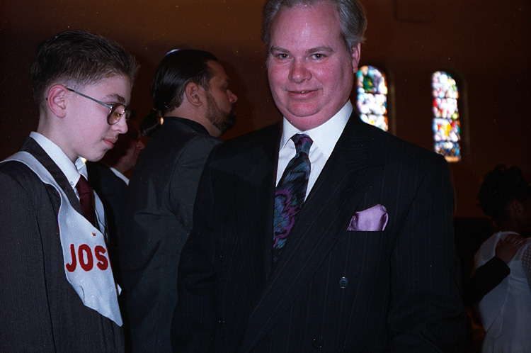 95-04-02, 05, Uncle Joe and Brian, Brian's Confirmation