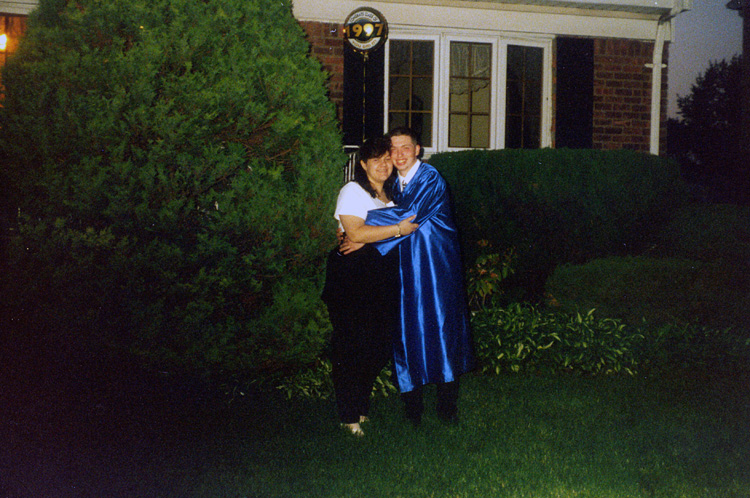 97-06-19, 25, Lisa and Michael, Michael's Grad, SB, NJ