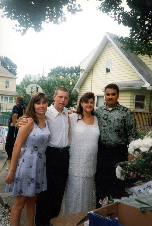 97-08-16, 22a, MaryEllen, Michael, Lisa and Jose, Wedding