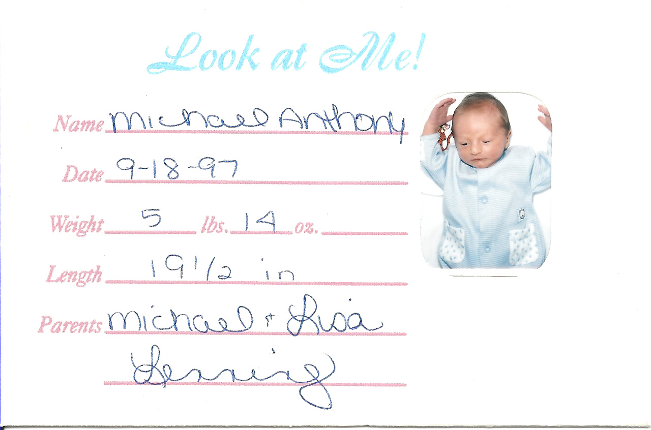 97-09-18, 032, Michael Jr