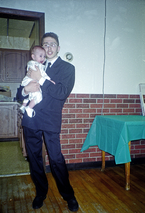 98-04-19, 12, Brian and Miikey, Christening