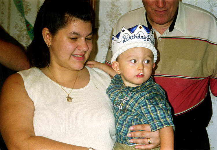 98-09-19, 17, Lisa and Mikey, 1st Birthday