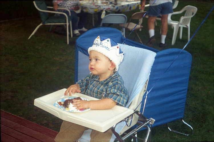 98-09-19, 18, Mikey, 1st Birthday