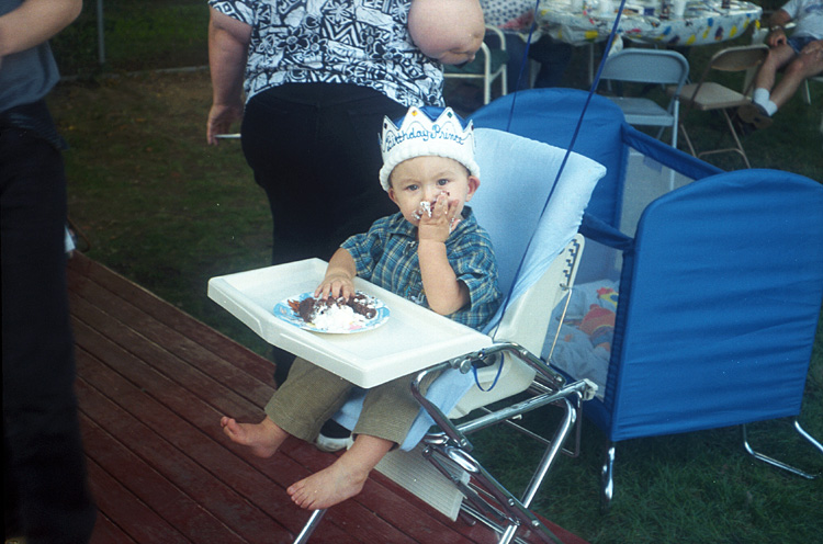 98-09-19, 20, Mikey, 1st Birthday