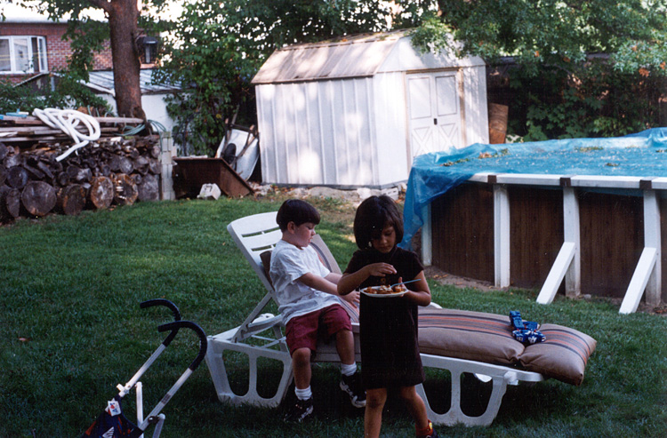 98-09-19, 31, Andrea and Paul-John Jr, 1st Birthday