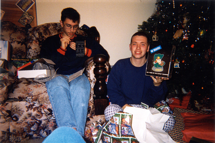 98-12-25, 05, Brian & Michael, Christmas, NJ